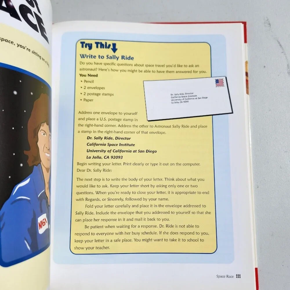 Leap into Space Kids Can Hardcover Science Book Solar System Planets Space Explo